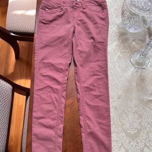Love Fire Rose Color Jeggings / Skinny Jeans